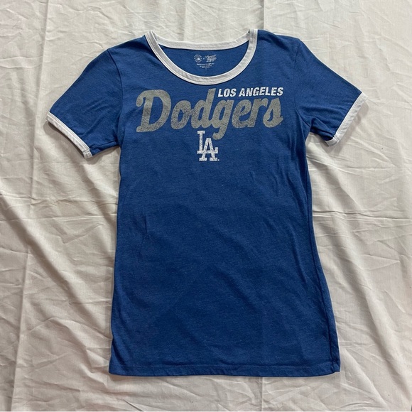 132. Women’s Blue Los Angelos Dodgers‎ T-Shirt (S) - Picture 1 of 4